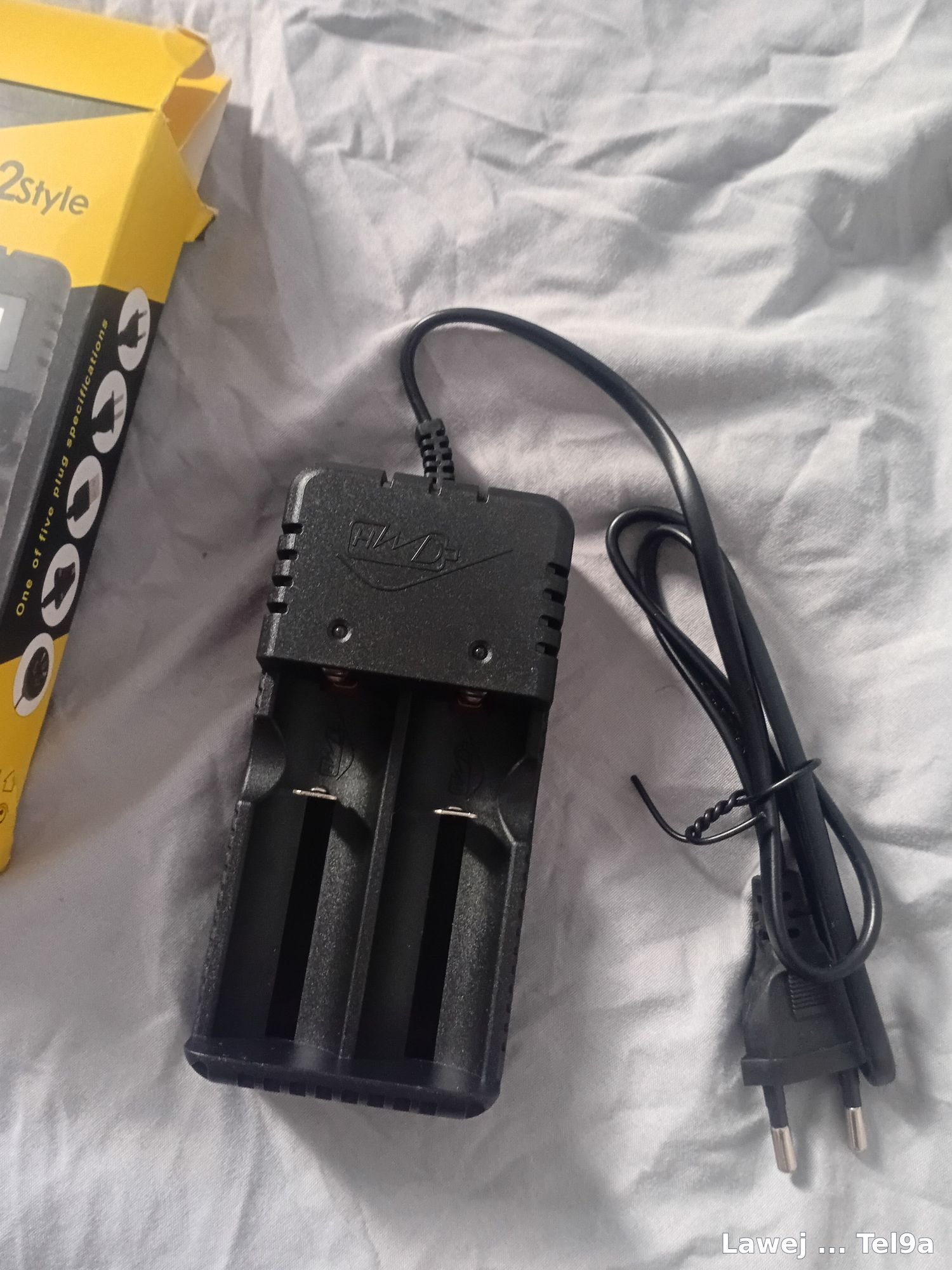 Chargeur de batteries lithium (double) 🔋